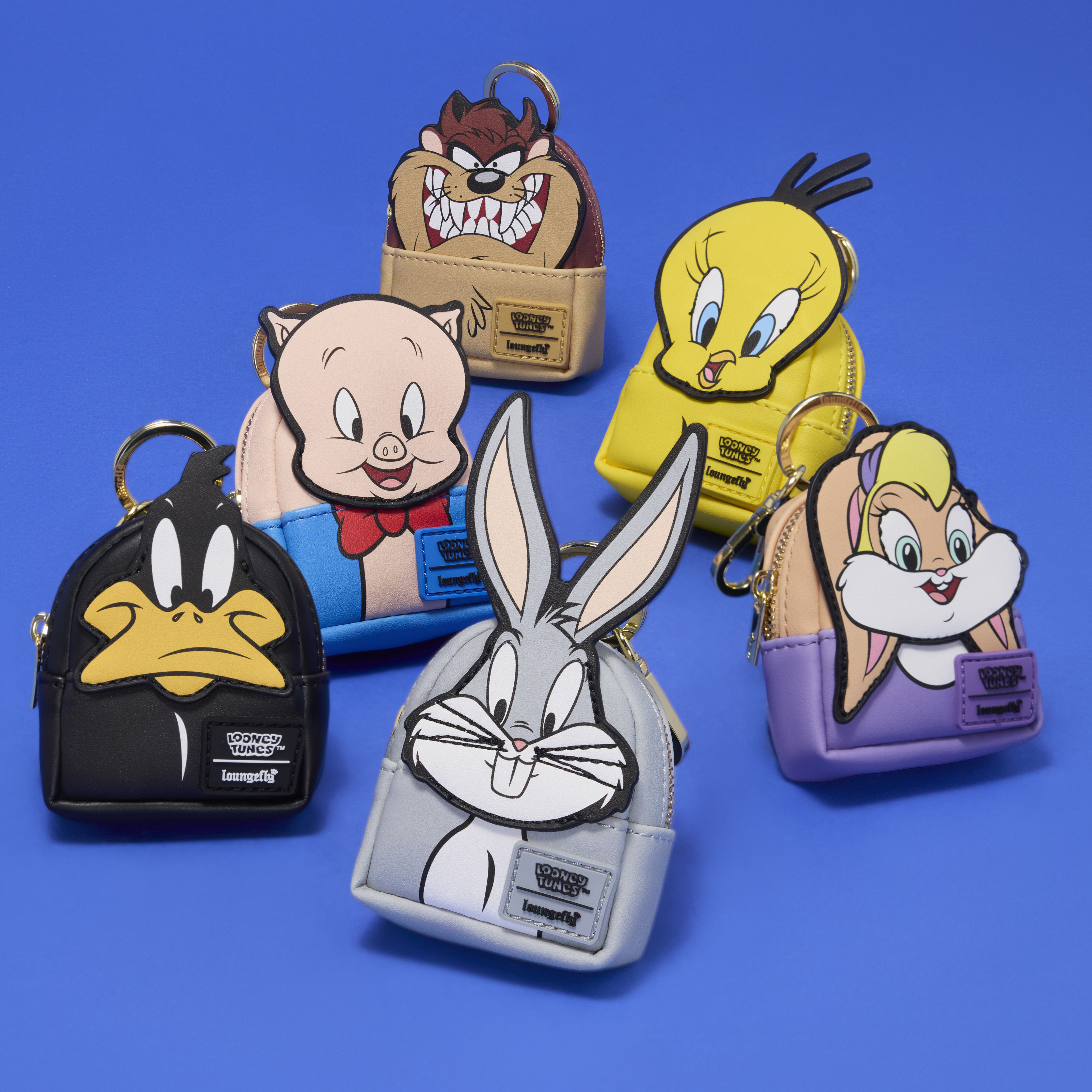 Looney Tunes Cosplay Mystery Mini Backpack Keychain Charm | Loungefly